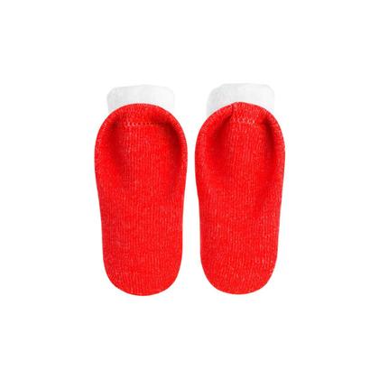 Imagem de Meia Para Bebê Pantufa 3d 0 a 6 Meses Unissex Especial Natal Encantado