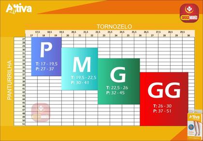 Imagem de Meia Preventiva 3/4 Alta Compressão 20-30 Sem Ponteira Sigvaris Attiva - para varizes