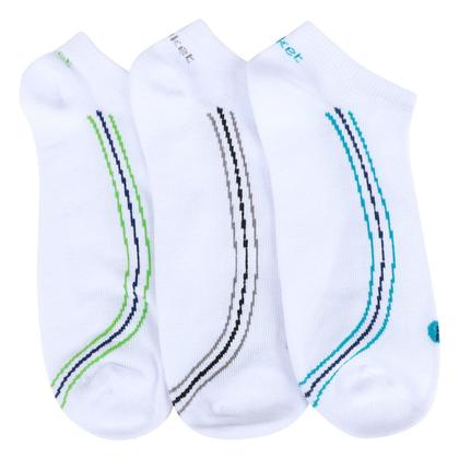 Imagem de Meia Puket Sapatilha Tripack