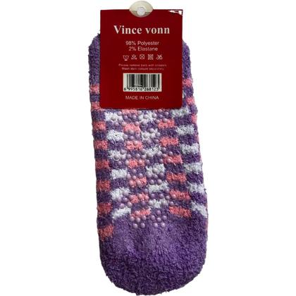 Imagem de Meia Sapatilha Com Sola Ante Derrapante Colorida Feminina