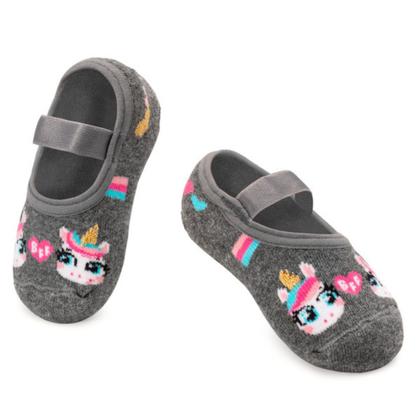 Imagem de Meia Sapatilha Infantil Pansocks Baby Unicórnio