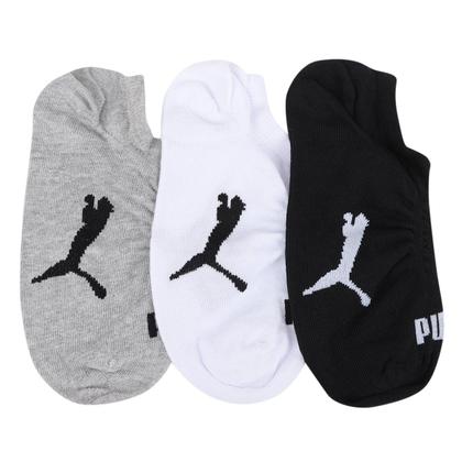 Imagem de Meia Sapatilha Invisível Puma c/3 Pares