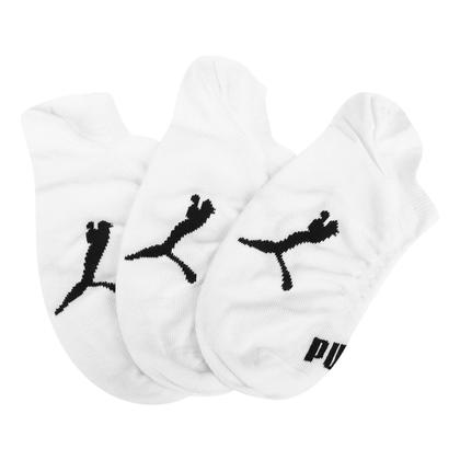 Imagem de Meia Sapatilha Puma Invisível c/ 3 Pares
