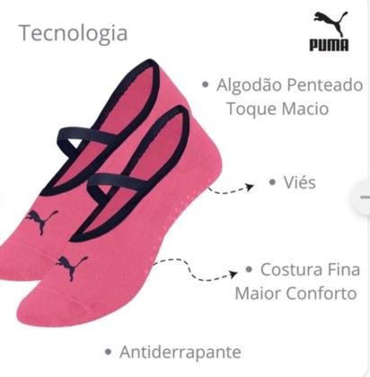 Imagem de Meia Sapatilha Selene Pilates Antiderrapante Ref 4705