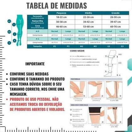 Imagem de Meia Sigvaris Media Compressão 20-30 Panturrilha 3/4