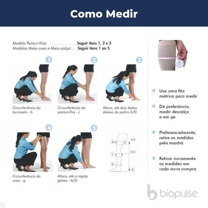 Imagem de Meia Sigvaris Select Comfort, 20-30 mmHg, 7/8 Natural