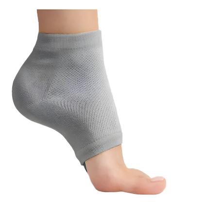 Imagem de Meia Tornozeleira Para Calcanhar Silicone Dor Rachadura