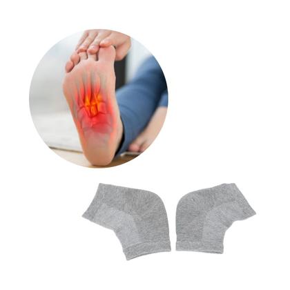 Imagem de Meia Tornozeleira Para Calcanhar Silicone Dor Rachadura
