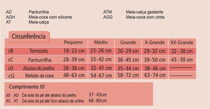 Imagem de Meia Venosan 6000 20-30 mmhg AD - Panturrilha/Bronze/Aberta