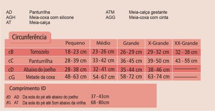 Imagem de Meia Venosan Comfortline 20-30 mmhg AGH - Meia Coxa/Bege/Aberta/Curta