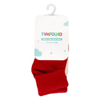 Imagem de Meia Vira Pé Pimpolho RN Liso 98710