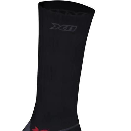 Imagem de Meia X11 Super Boots Casual Cano Longo Algodão Motociclista