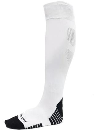 Imagem de Meião de Futebol Hoahi Cano Longo Sport Original Preto, Branco e Azul