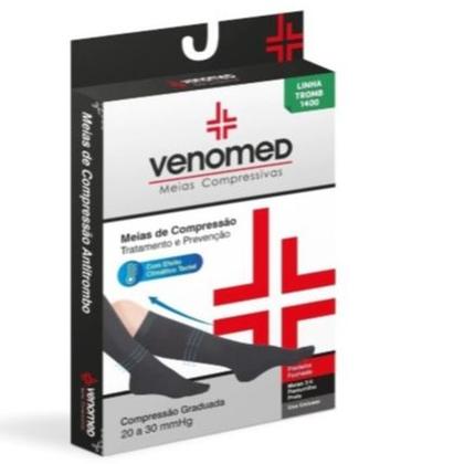 Imagem de Meias 3/4 de Compressão Unissex Tratamento com Efeito Climático Tactel Venomed