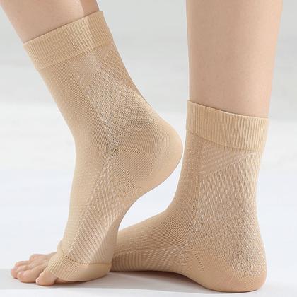 Imagem de Meias Compressão Para Fascite Plantar alivia dor  2 Pares
