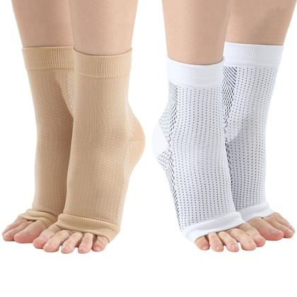 Imagem de Meias Compressão Para Fascite Plantar alivia dor  2 Pares