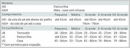 Imagem de Meias Compressivas AES Antiembolia e Antitrombo AD - Panturrilha - ESTERILIZADA da VENOSAN