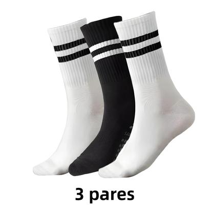 Imagem de Meias De Yoga Antiderrapantes Para Mulheres, Tubo Médio, 1/3/6/10 Pares, Meias De Silicone Para