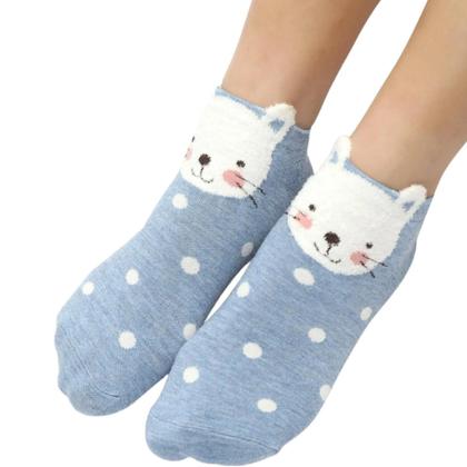 Imagem de Meias Divertidas Sapatilha Adulto Feminina  Kit 12 pares