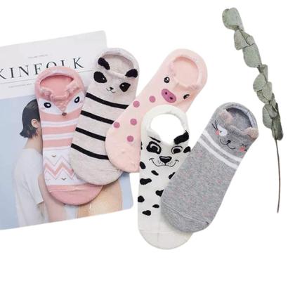 Imagem de Meias Divertidas Sapatilha Adulto Feminina  Kit 12 pares