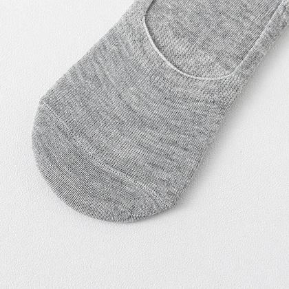 Imagem de Meias Invisíveis Femininas 5 Pares Algodão Silicone Antiderrapante Respirável Finas Casuais Meias De