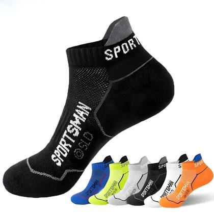 Imagem de Meias Masculinas De Malha Respirável, 510 Pares, Corte Fino, Casual, Atlético, Verão, Tamanho 3844