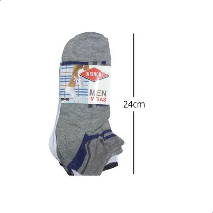Imagem de Meias Masculinas Disinoni Kit com 6 Pares Sortidos