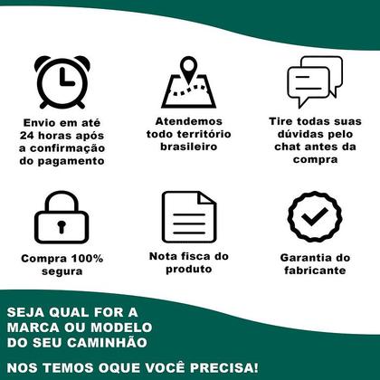 Imagem de Meio paralama tração caminhão mb 1634ls 1938s 1938ls traseiro