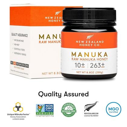 Mel Manuka Honey Umf 10+ Mgo 263+ Nova Zelândia - 250G - Mel