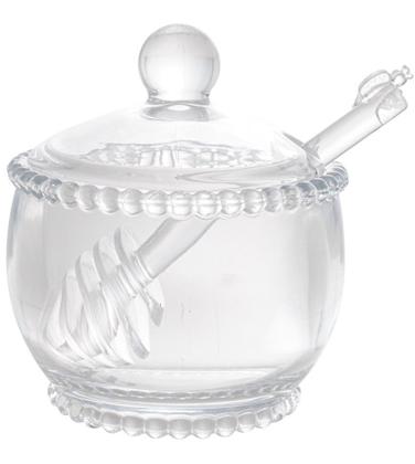 Imagem de Meleira 10X10CM Com Colher Pearl De Cristal Ecológico