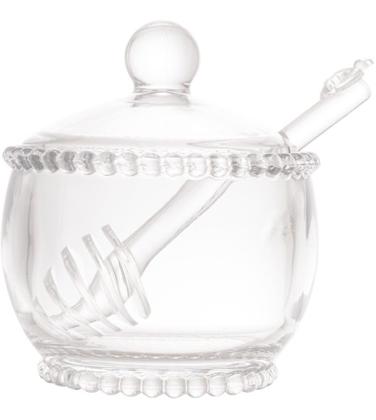 Imagem de Meleira 10X10CM Com Colher Pearl De Cristal Ecológico