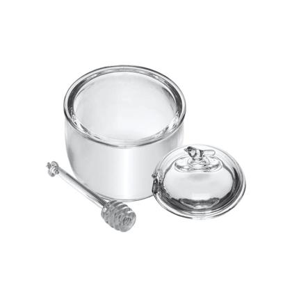 Imagem de Meleira 150ml De Cristal Com Pegador E Tampa Bird Wolff