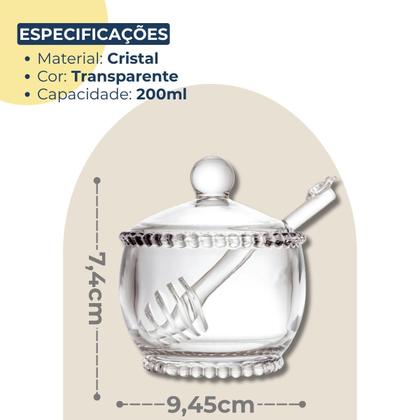 Imagem de Meleira com Pegador Cristal Pearl Bolinha Wolff