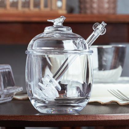Imagem de Meleira com Pegador e Tampa Bird 150ml Cristal Ecológico Wolff