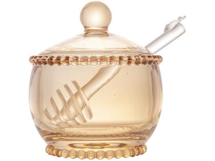 Imagem de Meleira de Cristal com Pegador Pearl Âmbar Metalizado 200ml - Wolff
