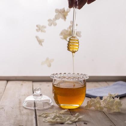 Imagem de Meleira Lyor Cristal C/Pegador Coração 9,5x12cCm - 1753