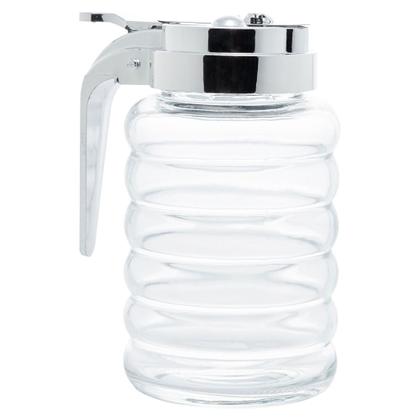 Imagem de Meleira Pote Porta Mel de Vidro com Tampa de Metal 150ml Lyor