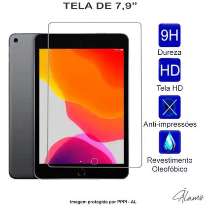 Imagem de Melhor Película Para iPad Mini 4ª 5ª Geração Ano 2015 / 2019 - Super Resistente