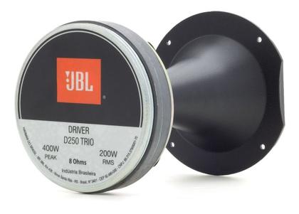 Imagem de Melhor Som Automotivo Jbl Driver D250 + Corneta Aluminio