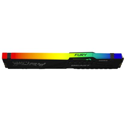 Imagem de MemÃ³ria Kingston Fury Beast 8GB 5200MHz DDR5 RGB CL40 Preto - KF552C40BBA-8