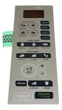 Imagem de Membrana Microondas Consul CMD20AS Cinza - Teclado Painel de Interface