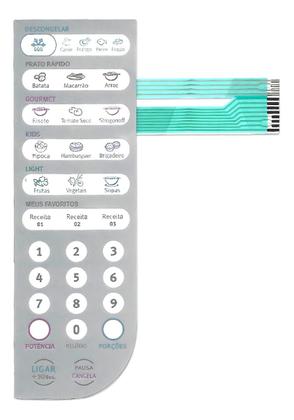 Imagem de Membrana Microondas Electrolux Mef41 Teclado Pelicula