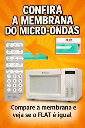 Imagem de Membrana Microondas Electrolux Mef41 Teclado Pelicula