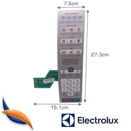 Imagem de Membrana Painel Controle Microondas MEO44 Electrolux A06414801