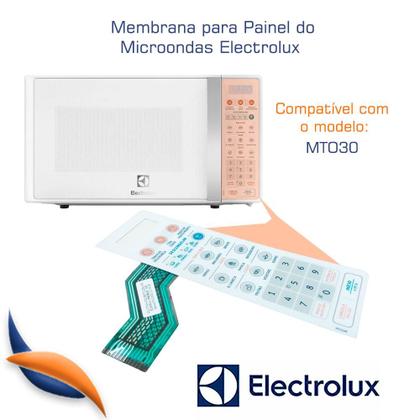 Imagem de Membrana Painel Controle Microondas MTO30 Electrolux A07970901