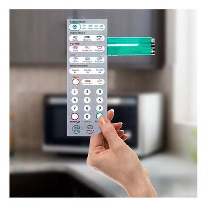 Imagem de Membrana Painel Teclado Microondas Meg41 Electrolux 69580895