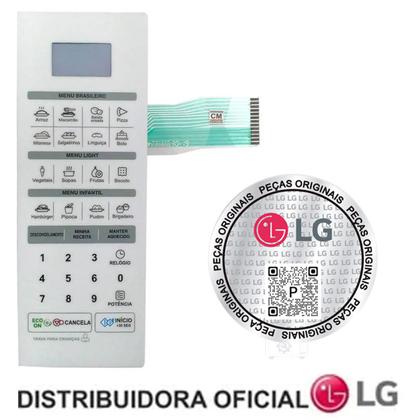Imagem de Membrana Teclado Microondas LG MS3052RA Nova