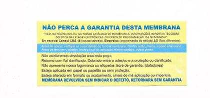 Imagem de Membrana teclado Para Microondas Midea Mtaeg 41 Mtaeg 42 Com Grill espelhada
