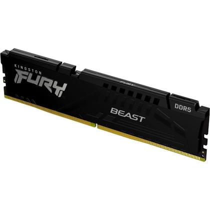 Imagem de Memória 16GB DDR5 4800Mhz, Kingston Fury Beast para Desktop, KF548C38BB-16  KINGSTON