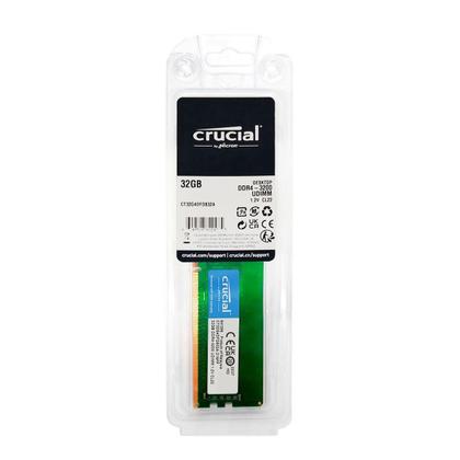 Imagem de Memória 32Gb Crucial, Ddr4, 3200Mhz, Cl22 - Ct32G4Dfd832A